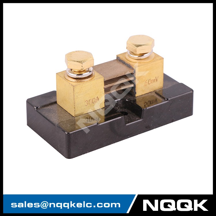 China high quality US type 300A 50mV DC shunt resistor with base - Buy